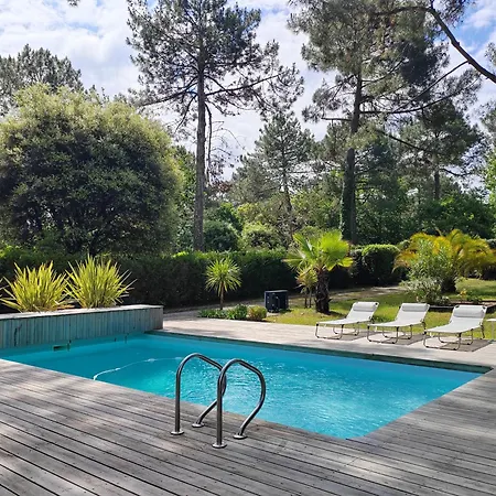 Le Bordelou- De Standing A Ocean, 6-8 Pers, Piscine Chauffee, Au Calme, Golf & Surf